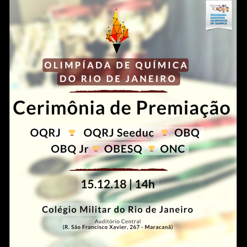 Ceromonia de premiação 2018 Ceromonia de premiação 2018